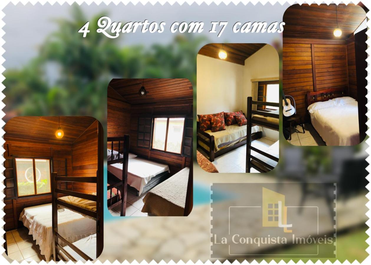 Casa De Praia Estilosa Com Piscina No Condominio-Litoral Norte Bertioga Exterior foto