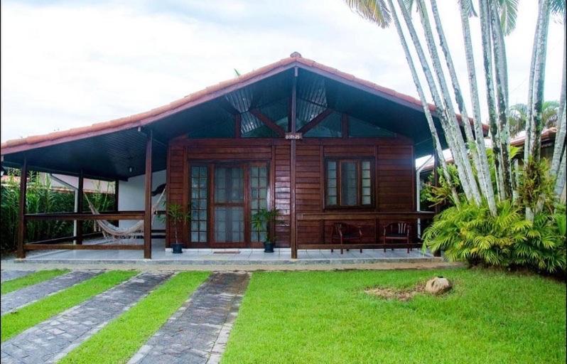 Casa De Praia Estilosa Com Piscina No Condominio-Litoral Norte Bertioga Exterior foto
